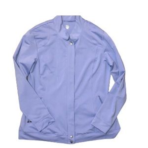 *3/5$* - Jockey zip-up sweater - Size Large.